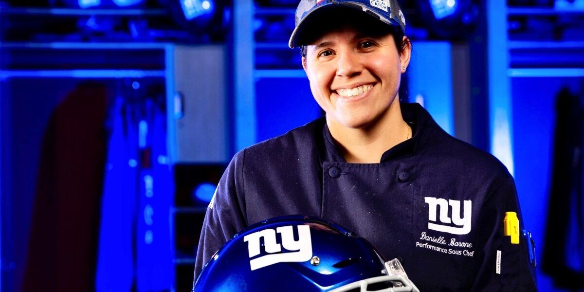 New York Giants Chef Danielle Barone