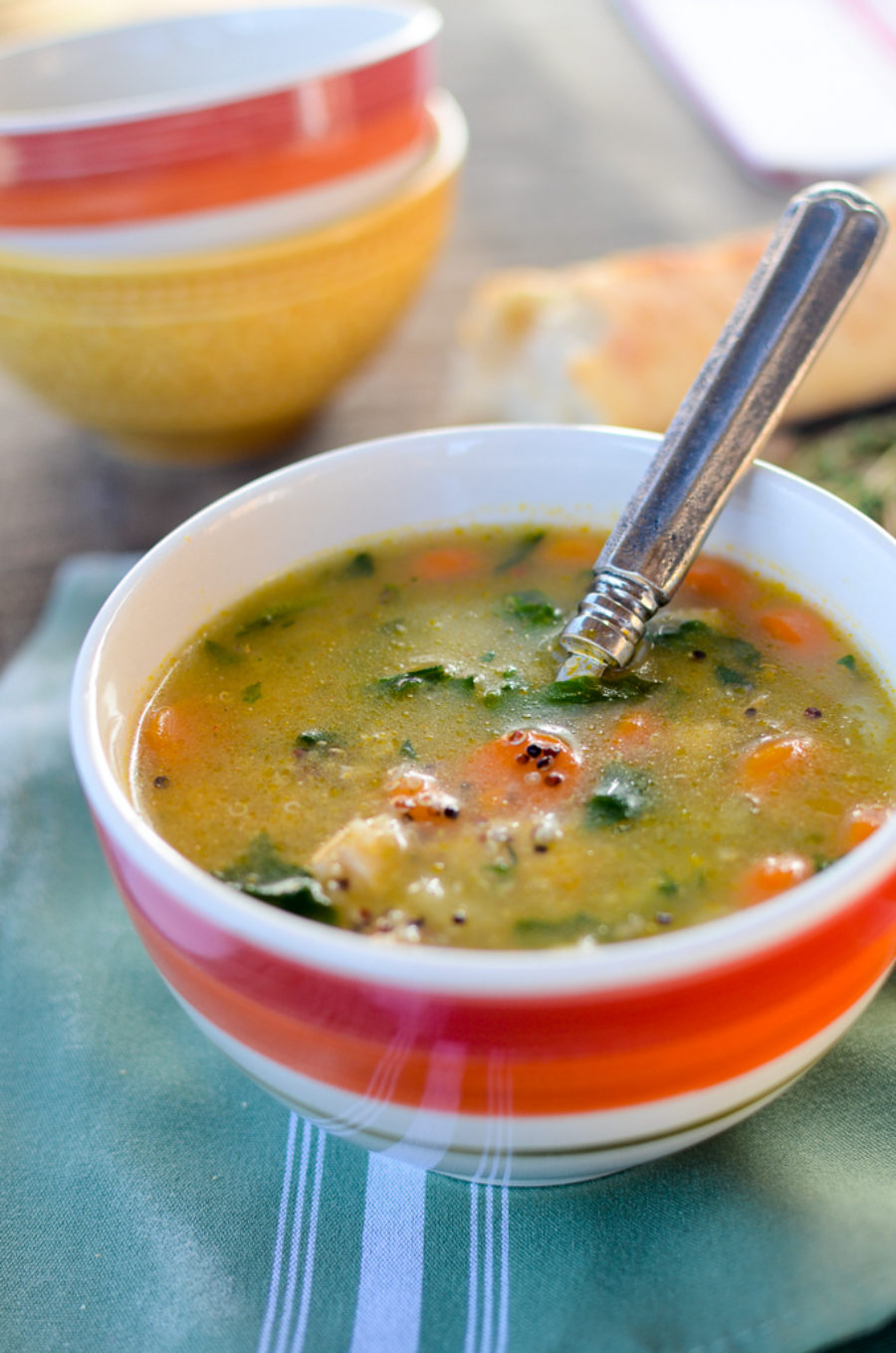 Chicken Quinoa Vegetable Soup