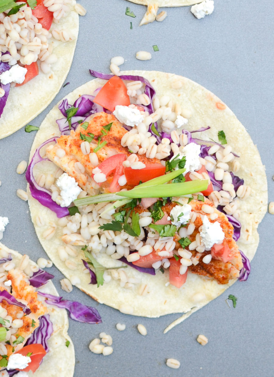 Healthy Grilled Fish Tacos