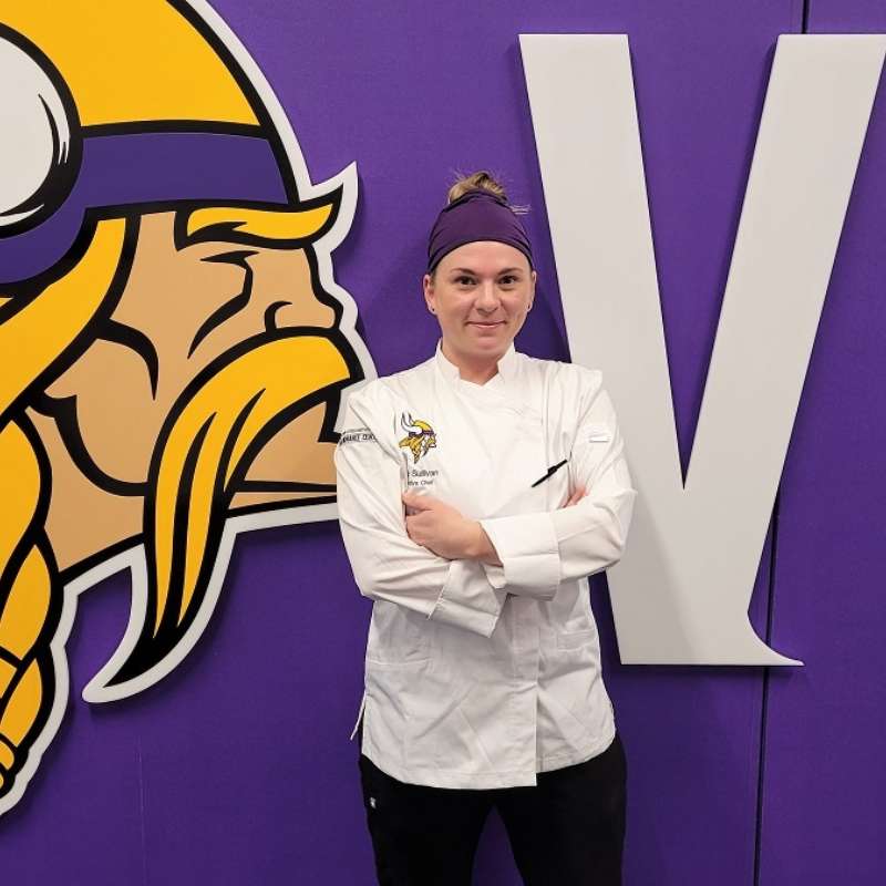 Paige Sullivan Vikings Flik Chef