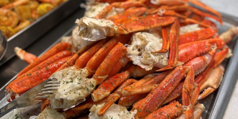 crab legs plate
